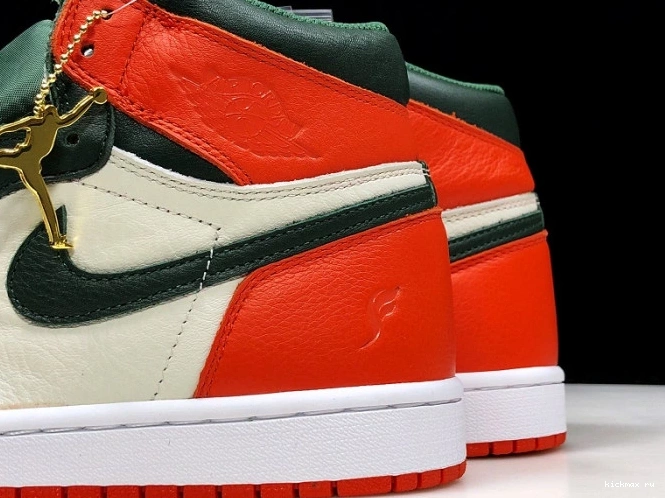 Rep 1 High x Jordan Retro Fir-Team SoleFly Air AV3905-138 Sail Orange OG 0708